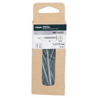 Саморезы по металлу оцинкованные 4.2x75 мм 12 шт.