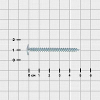Саморезы по металлу острые оцинкованные 4.2x50 мм 20 шт.