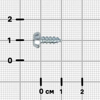 Саморезы по металлу оцинкованные 3.5x11 мм 100 шт.