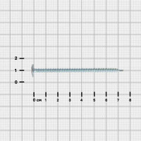 Саморезы по металлу оцинкованные 4.2x75 мм 60 шт.