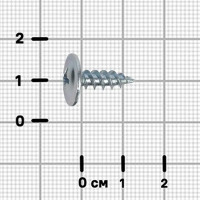 Саморезы по металлу оцинкованные 4.2x13 мм 80 шт.