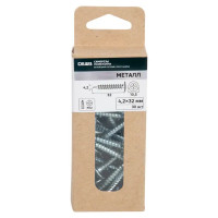 Саморезы по металлу оцинкованные 4.2x32 мм 30 шт.