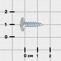 Саморезы по металлу оцинкованные 4.2x16 мм 70 шт.