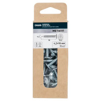 Саморезы по металлу оцинкованные 4.2x16 мм 70 шт.