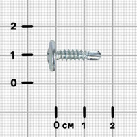 Саморезы по металлу оцинкованные 4.2x16 мм 400 шт.
