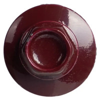 Саморезы по металлу с буром 5.5x32 мм RAL 3005 80 шт.