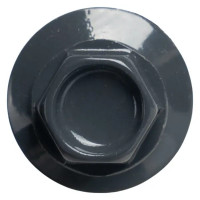 Саморезы кровельные по дереву с буром 4.8x29 мм RAL 7024 100 шт.