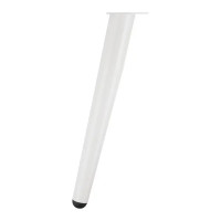 Опора регулируемая 400x50 мм сталь цвет белый нагрузка до 50 кг