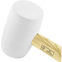 Киянка резиновая белая Vertextools 10-52-450 450 г