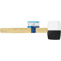 Киянка резиновая черно-белая Vertextools 10-53-450 450 г