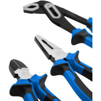 Набор шарнирно-губцевого инструмента Vertextools 4204-160, 3 предмета