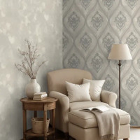 Обои флизелиновые Euro Decor Matilda бежевые 1.06 м ED7295-17