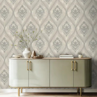 Обои флизелиновые Euro Decor Matilda бежевые 1.06 м ED7294-17