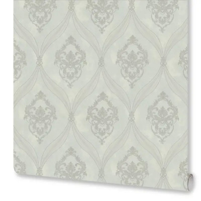 Обои флизелиновые Euro Decor Matilda белые 1.06 м ED7294-00
