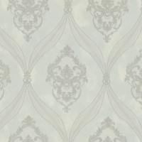 Обои флизелиновые Euro Decor Matilda белые 1.06 м ED7294-00