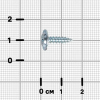 Саморезы по металлу острые оцинкованные 4.2x16 мм 400 шт.