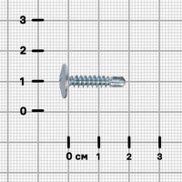 Саморезы по металлу сверло оцинкованные 4.2x19 мм 50 шт.