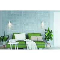 Панель 3D пластиковая Bello-Deco СП 14 500x500 мм 0.25 м² белый