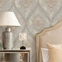 Обои флизелиновые Euro Decor Matilda коричневые 1.06 м ED7294-02
