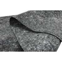 Коврик для бани 60x180 см войлок цвет серый