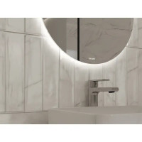 Плитка настенная Cersanit Cascada 29.8x59.8 см 1.45 м² глянцевая цвет белый