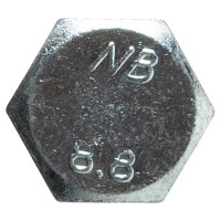 Болт DIN 933 12x40 мм оцинкованный на вес