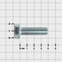 Болт DIN 933 12x40 мм оцинкованный на вес
