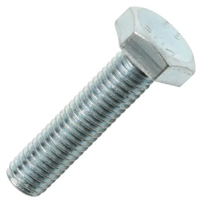 Болт DIN 933 10x40 мм с шестигранный головкой оцинкованный на вес