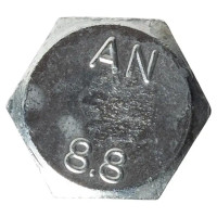 Болт DIN 933 10x50 мм оцинкованный на вес