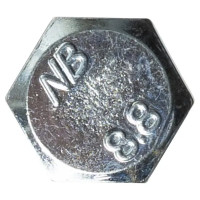 Болт DIN 933 8x20 мм с шестигранной головкой оцинкованный на вес