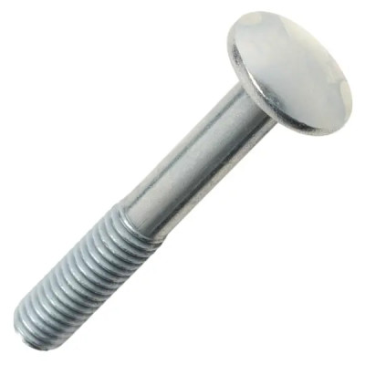 Болт мебельный DIN 607 6x40 мм оцинкованный на вес