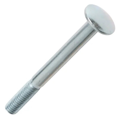 Болт мебельный DIN 607 6x60 мм оцинкованный на вес