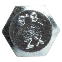 Болт DIN 933 8x60 мм оцинкованный на вес