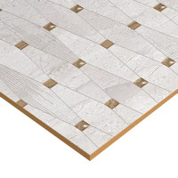 Декор настенный Azori Portu Lazio Perla 31.5x63 см матовый цвет серый