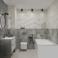 Плитка настенная Azori Torrente Strut 31.5x63 см 1.79 м² матовая цвет темно-бежевый