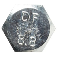 Болт DIN 931 10x70 мм оцинкованный