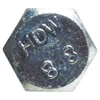 Болт DIN 931 8x70 мм оцинкованный