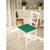 Подушка для стула Linen Way 40x40 см цвет зеленый