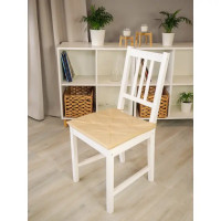 Подушка для стула Linen Way 40x40 см цвет бежевый