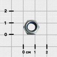 Гайка самоконтрящаяся М8 DIN 985 сталь оцинкованная на вес