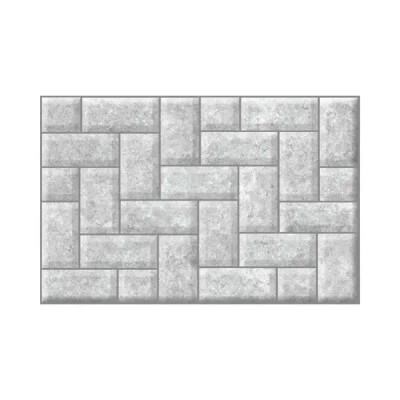 Стеновая панель ПВХ Север серый 600x920x3 мм 10 шт.