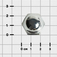 Гайка колпачковая М14 DIN 1587 сталь оцинкованная на вес