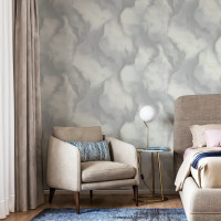 Обои флизелиновые Palitra Home Amour серые 1.06 м HC72397-41