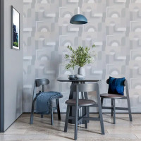 Обои флизелиновые Palitra Home Modern серые 1.06 м HC72205-14