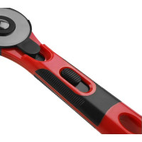 Нож роликовый Vertextools 0044-195 пластиковый корпус 195 мм