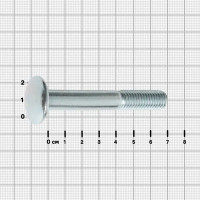 Болт DIN 607 10x70 мм оцинкованный