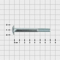 Болт DIN 607 8x70 мм оцинкованный