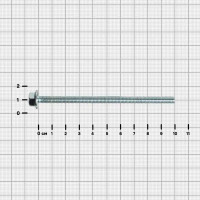 Болт DIN 6921 6x100 мм оцинкованный