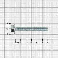 Болт DIN 6921 8x60 мм оцинкованный