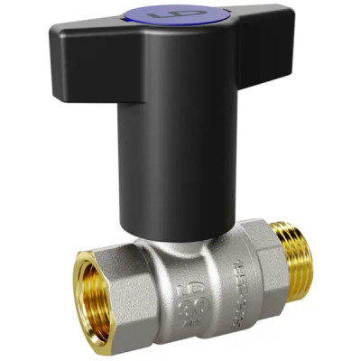 Кран шаровой прямой LD Pride DN20 PN40 3/4\